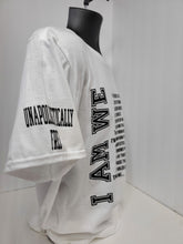Load image into Gallery viewer, "I AM WE" WHITE POETRY TEE -W.O.K. COLLECTION