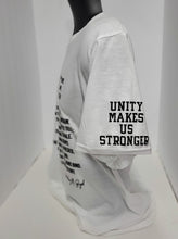 Load image into Gallery viewer, "I AM WE" WHITE POETRY TEE -W.O.K. COLLECTION