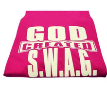 Load image into Gallery viewer, GOD CREATED SWAG- BERRY Unisex Tee