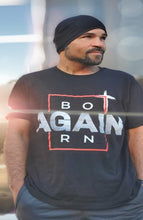 Load image into Gallery viewer, BORN AGAIN UNISEX TEE- BLACK