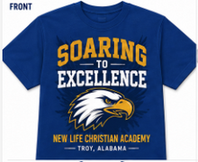 Load image into Gallery viewer, NLCA Eagle Pride – Soaring to Excellence T-Shirt
